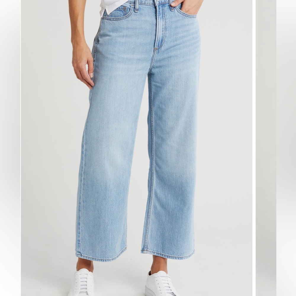 Rag & bone Lori Crop Wide Leg Jeans